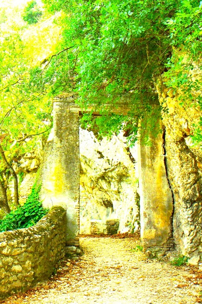 Parque de la Villa Gregoriana, Tívoli