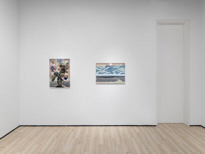 Gordon Cheung, Peaceful retreat, exhibition view. Courtesy of Almine Rech Gallery. Photo by Alessandro Wang