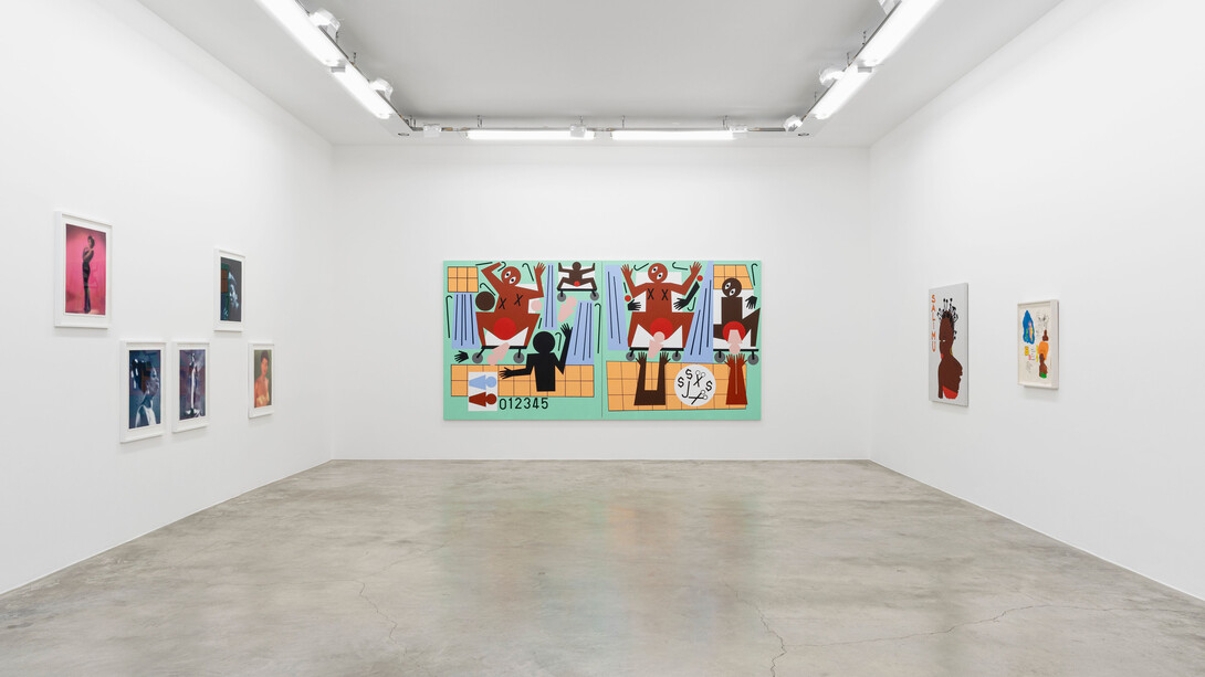 Various artists, Femmes, exhibition view. Courtesy of Perrotin Gallery