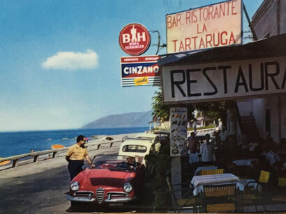 Il Ristorante La Tartaruga negli anni '50