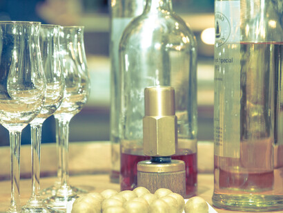 Una caraffa di "piciu rus"