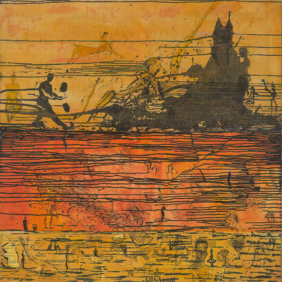 Point of No Return. Courtesy of Museo Amparo
