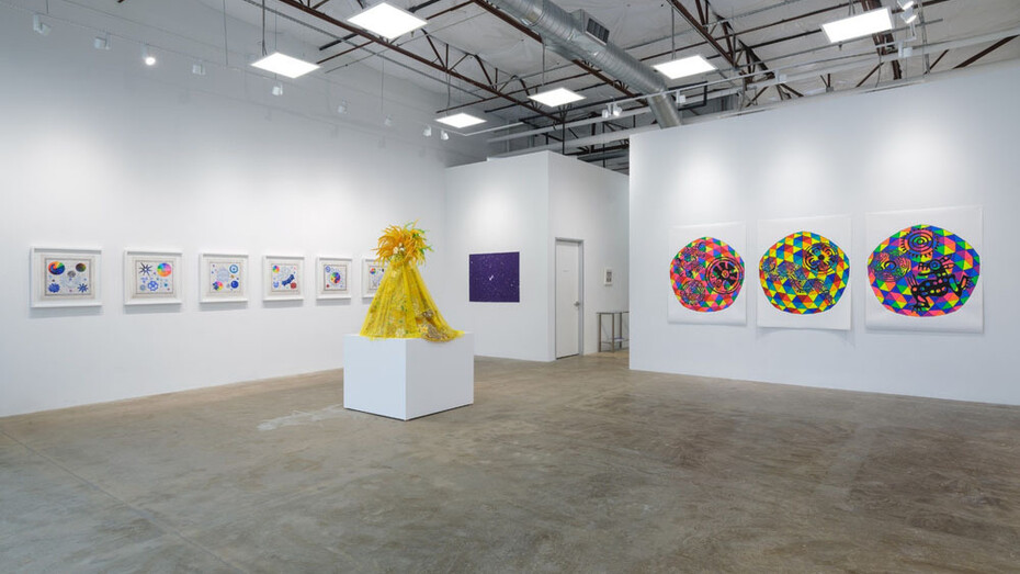 René Treviño, Star-crossed, exhibition view. Courtesy of Erin Cluley Gallery 