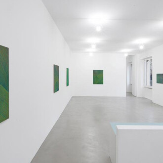 Mario Nigro, Spazio totale, veduta dell’esposizione. Cortesia della Galleria A arte Invernizzi 