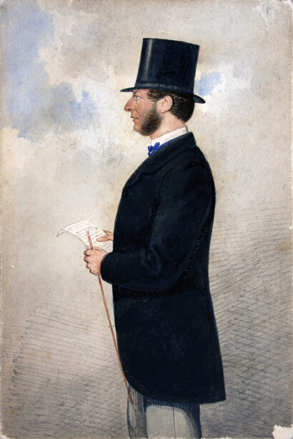 Richard Dighton, Lord Morton, Courtesy of Chris Beetles Gallery, St James, London
