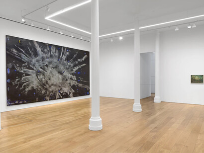 Chris Martin, Speed of light, exhibition view. Courtesy of Timothy Taylor