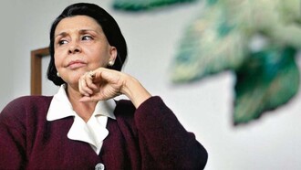 La poetessa peruviana Blanca Varela 