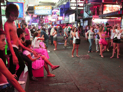 Red Light district in Bangkok