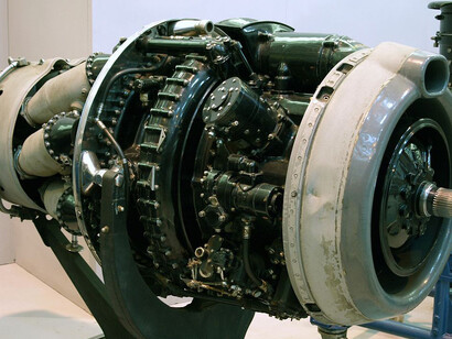 Rolls-Royce “Dart 535”. Courtesy of British Columbia Aviation Museum