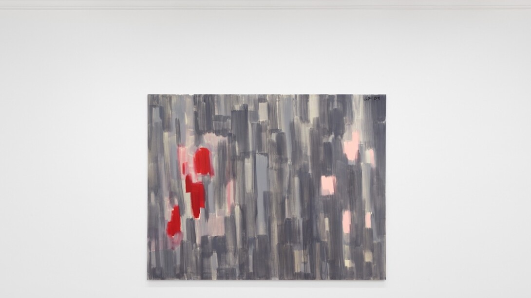 Günther Förg, Exhibition view. Courtesy of Galerie Max Hetzler
