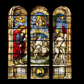 Of Earth and Heaven: Art from the Middle Ages, installation view courtesy of Luhring Augustine, New York and Sam Fogg, London.