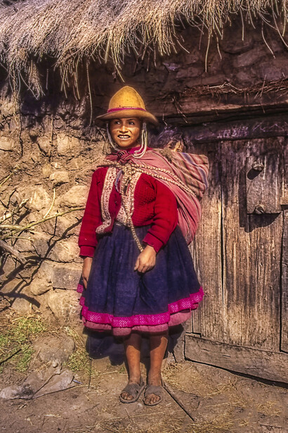 Una donna Qero, foto Sergio Pessolano

