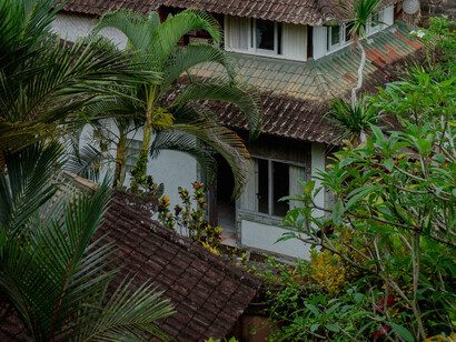 Casa no meio da Mata Atlântica do Brasil. Há felicidades incríveis espalhadas por aí!