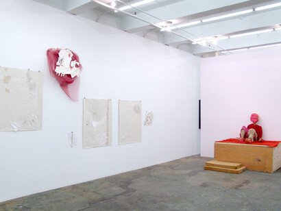 Roza El-Hassan, installation view. Photo by Andreas Vesterlund, courtesy the artist and Thomas Erben Gallery, New York.
