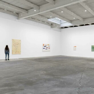Raoul De Keyser, Touch game, exhibition view. Courtesy of David Zwirner Gallery