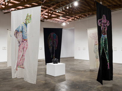 Reza Aramesh, Fragment of the selfFragment of the self, exhibition view. Courtesy of Night Gallery