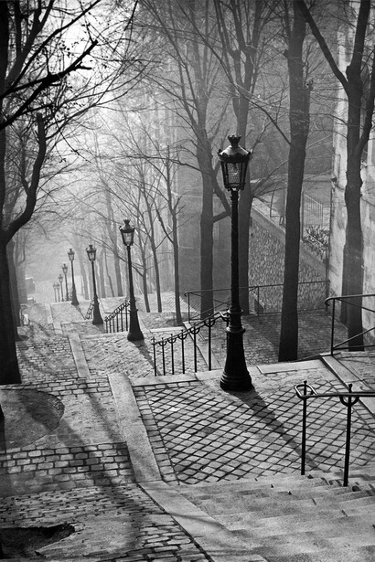 Brassaï, Escalier de la butte Montmartre/Steps of Montmartre (detail), ca 1937. Courtesy of Moderna Museet