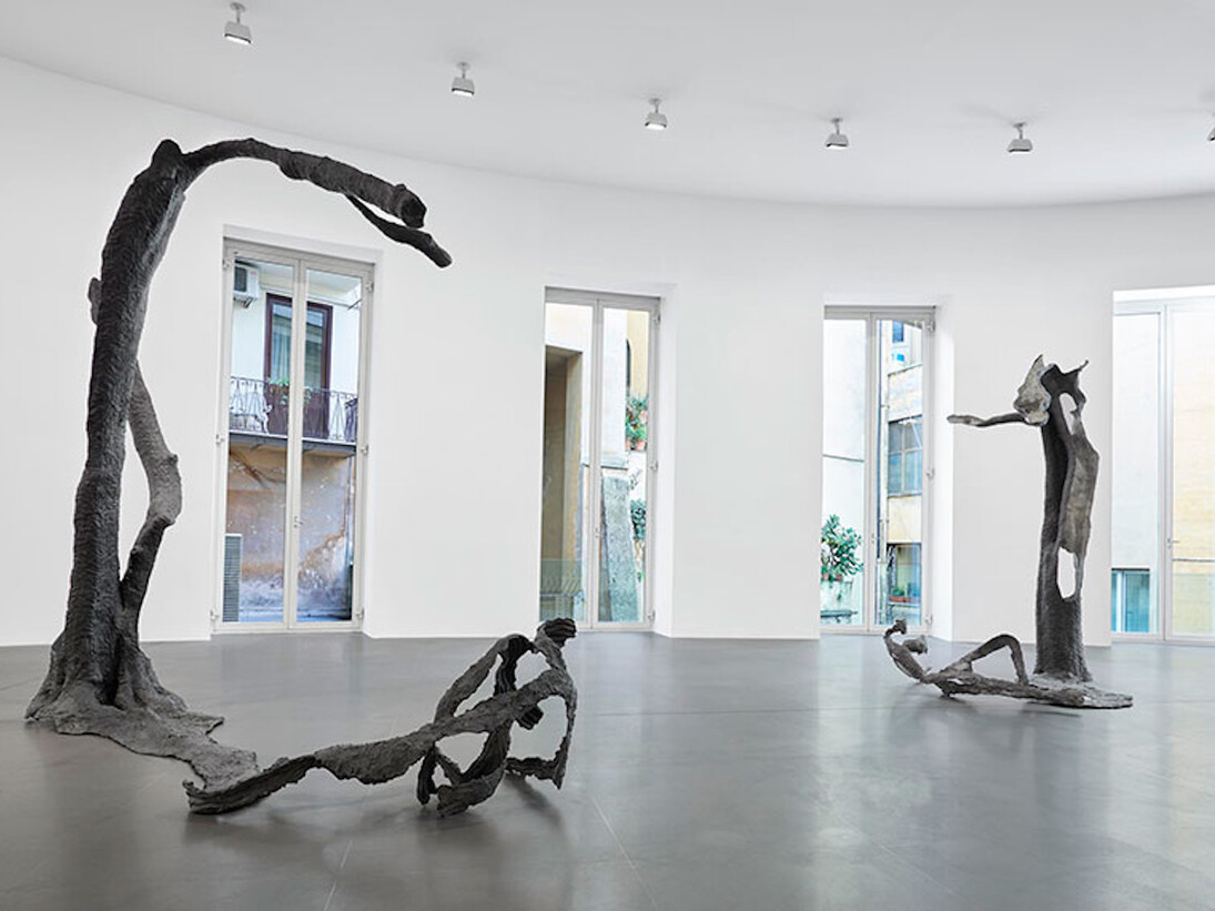 Giuseppe Penone, exhibition view. Courtesy of Gagosian Rome