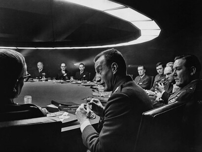 Stanley Kubrick. ¿Teléfono rojo? Volamos hacia Moscú. 1964