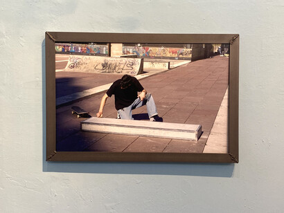 Fabio Cipolla and Sofia Fresia, Corpi in transito, exhibition view. Courtesy of the Febo e Dafne Gallery