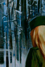 Natacha Ivanova, Soldiers I 2008, huile sur toile (triptyque), 160 x 342 cm, détail
