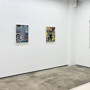 D. Jack Solomon, All in good time, exhibition view. Courtesy of Kathryn Markel Fine Arts