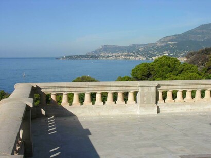 Palazzo Hanbury, terrazza Ovest, Liguria, Italia