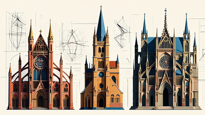 Gerade die Rätselhaftigkeit und der mysteriöse Charakter des baustatischen Wissens der Gotik verleihen ihrem ikonischen sakralen Bauwerk eine besondere mystische Atmosphäre