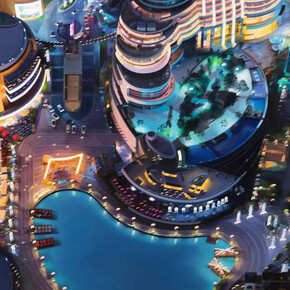 Alexandra Pacula, Whirling Cresent, courtesy of Gallery Henoch