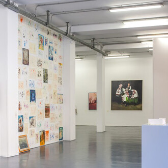 Due Volte. Courtesy of Galleria Giovanni Bonelli