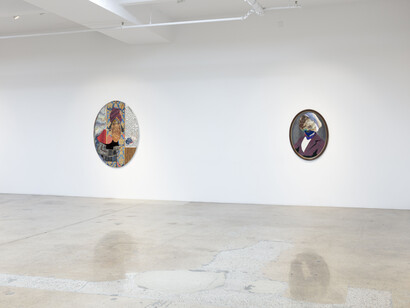David Shrobe. Walk the Air, installation view. Courtesy of Steve Turner