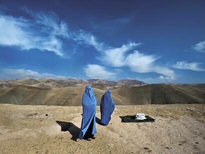 In Afghanistan you seldom see an unaccompanied woman. Noor Nisa, about 18, was pregnant; her water had just broken captured by Lynsey Addario