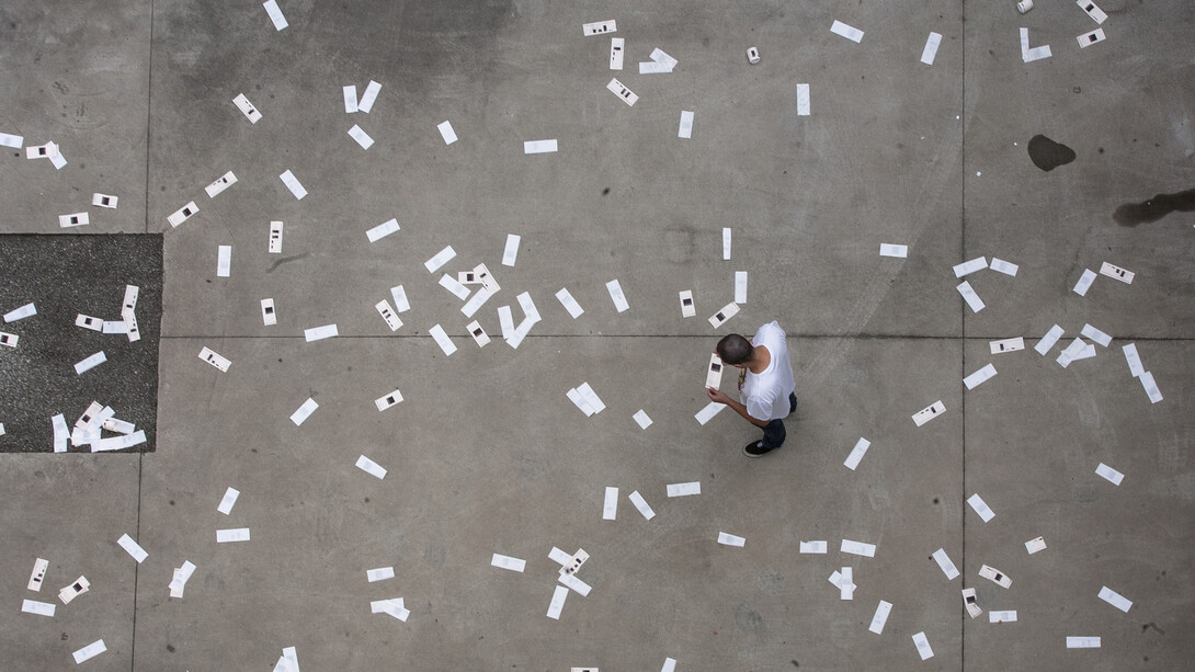SITU 1, Jose Carlos Martinat, SRE, Open Data,  SP Mixed Media, Variable Dimensions, Installation View, Photo Jose Carlos Martinat 3