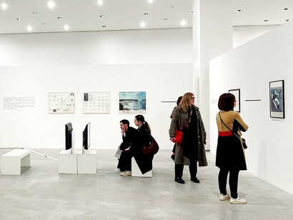 Unbound architecture . Scomposizioni dell'architettura, pagine, progetti, strutture, utopie, vista della mostra. Per gentile concessione del CIAC di Foligno (Centro Italiano Arte Contemporanea)