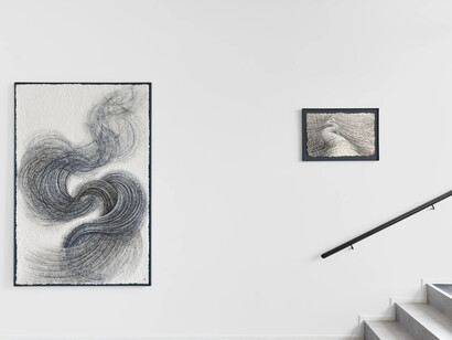 Various artists, Traces, exhibition view. Courtesy of Galerie Sept