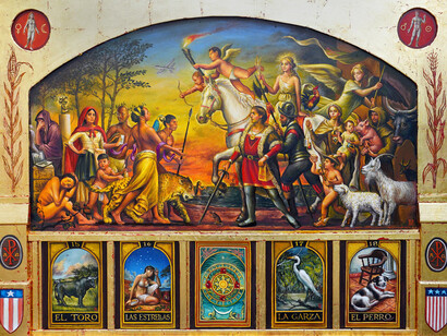 Patrick McGrath Muñiz, The crossing - Alegoría al verano. Courtesy of Evoke Contemporary