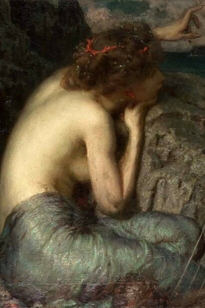 Louis Loeb; La sirena, 1909 (detalle)