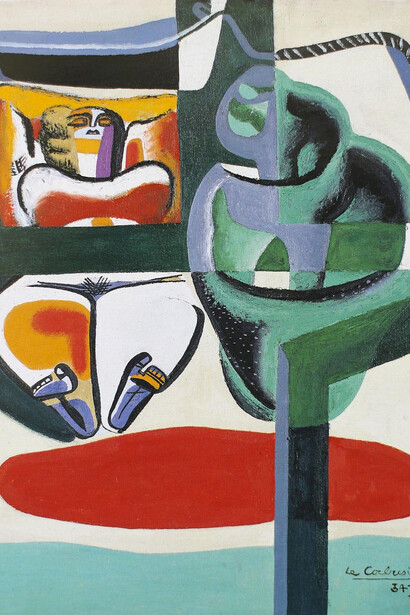 Le Corbusier by the Sea. Courtesy of The National Gallery