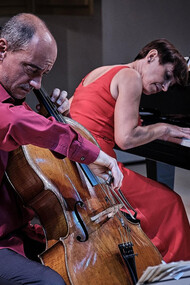 Luca Provenzani e Fabiana Barbini alla Casa della Musica di Arezzo, foto Lorenzo Desiati