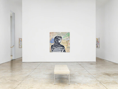 Donald Baechler, Exhibition view. Courtesy of Cheim & Read 