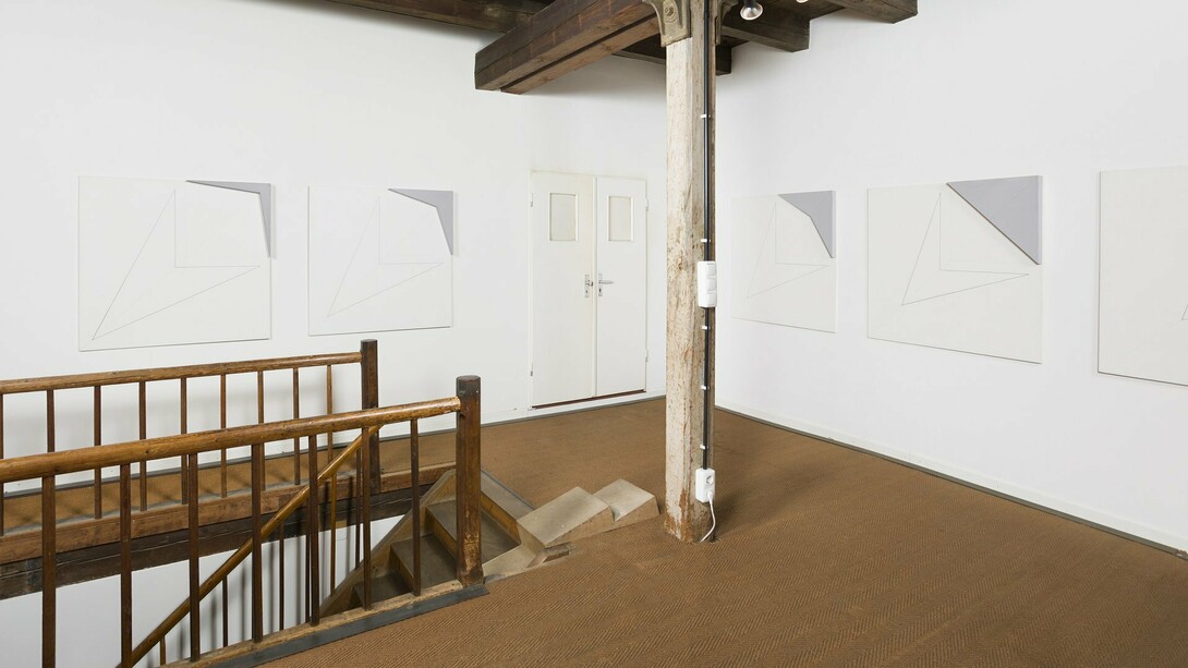 Dóra Maurer und Ryszard Waśko, ausstellungsansicht. Mit freundlicher genehmigung der Edition & Galerie Hoffmann