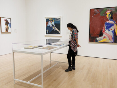 Matisse's femme au chapeau: a modern scandal, exhibition view. Courtesy of San Francisco Museum of Modern Art