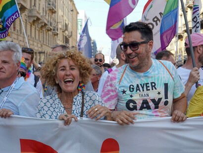 Diana De Marchi al Milano Pride