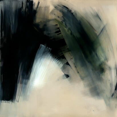 Amy Kirchner, Dark Blue Arch. Courtesy of the artist and Long-Sharp Gallery