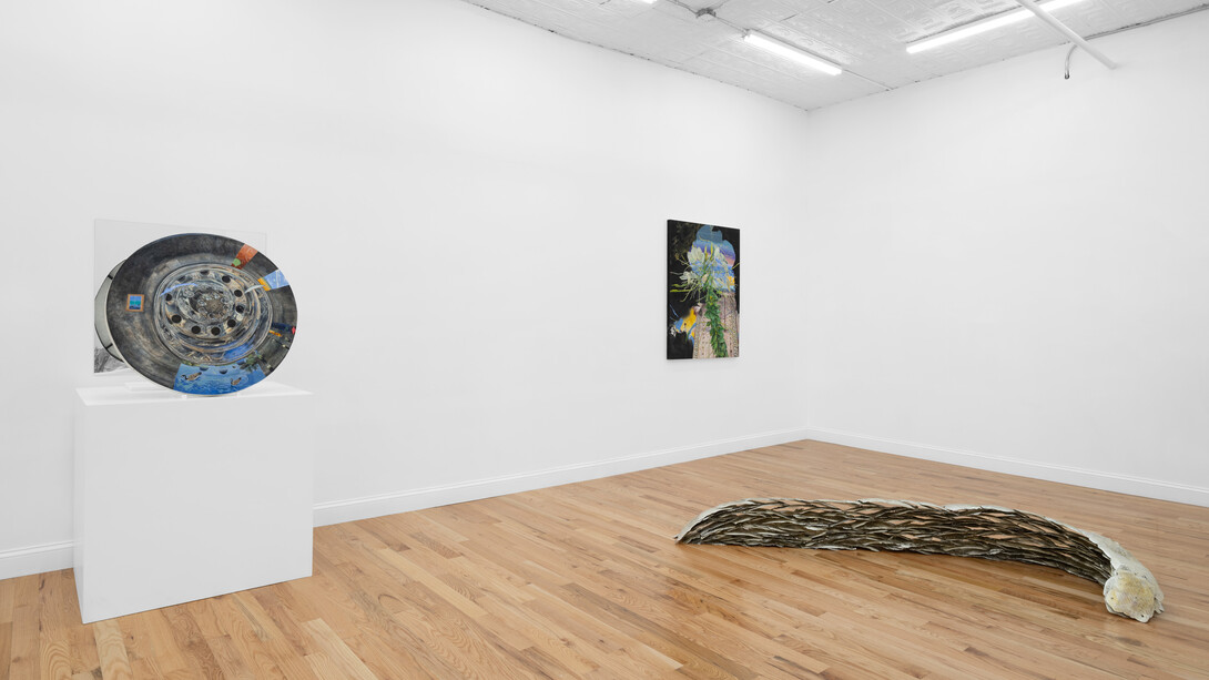 Michelle S. Cho and Ian Ha. Shifts and echoes, installation view. Courtesy of Fragment (Photo: Daniel Greer)