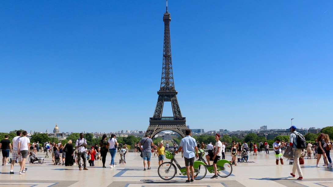 Eiffel Tower, View from the Esplanade