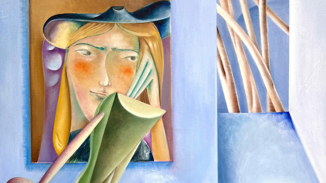 Pablo Benzo, Silent blue (detail), 2026. Courtesy of Johansson Projects