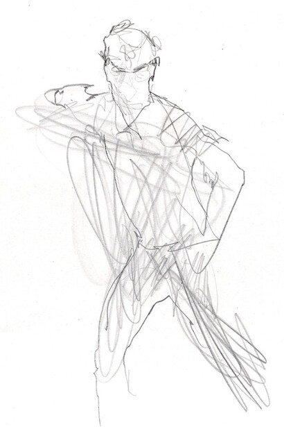 Curtis Holder, Carlos Acosta at Birmingham Royal Ballet II. Courtesy of Birmingham Museum and Art Gallery 