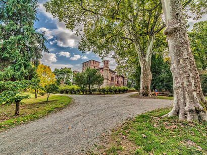 Il parco e il Castello di Piovera (Alessandria), Italia (Maurizio Beatrici)