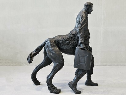 Amsterdam sculpture biennale Artzuid 2025, artwork in exhibition. Courtesy of Artzuid